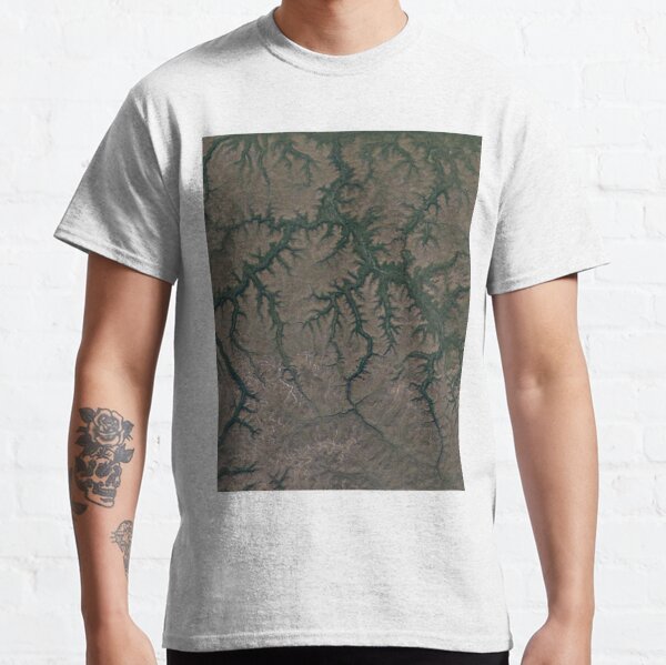 The Putorana Plateau is a high-lying plateau crossed by mountain ranges at the northwestern edge of the Central Siberian Plateau Classic T-Shirt