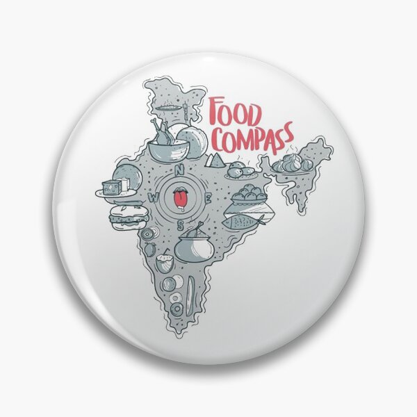 Item preview, Map Food Compass designed and sold by Arthur L. Portillo.
