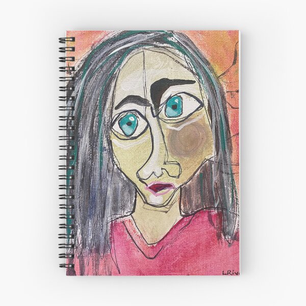 Item preview, Weird and Funky Abstract Portrait designed and sold by Lori Rivera.