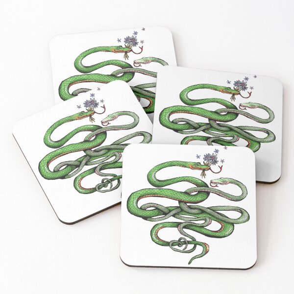 Item preview, Love Snakes designed and sold by Isabel Zaw-Tun.