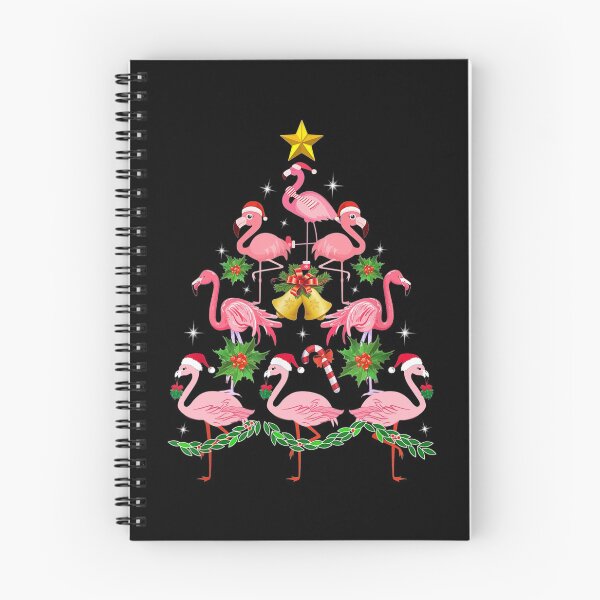 Item preview, Santa Claus Flamingo Christmas Tree designed and sold by whitneyiott9632.