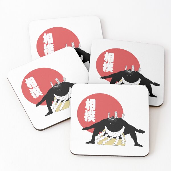 Item preview, Yokozuna sumo wrestler with rising sun and kanji. (White) designed and sold by Vectorial.
