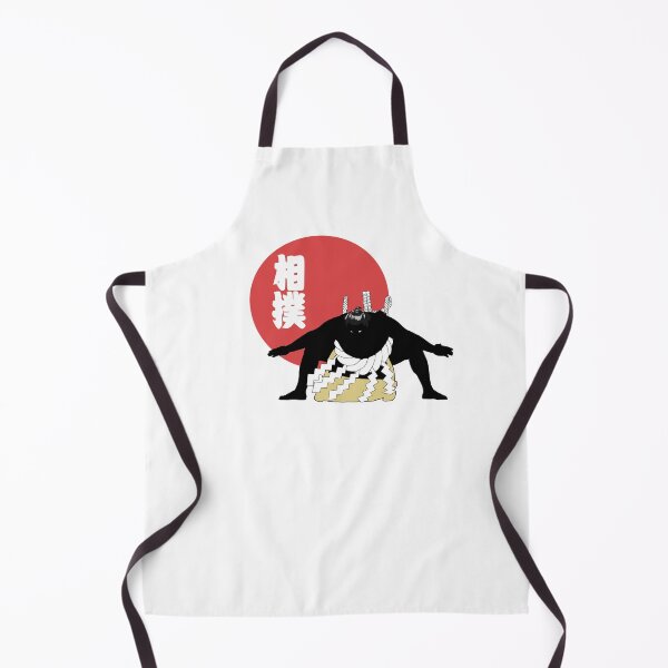 Item preview, Yokozuna sumo wrestler with rising sun and kanji. (White) designed and sold by Vectorial.