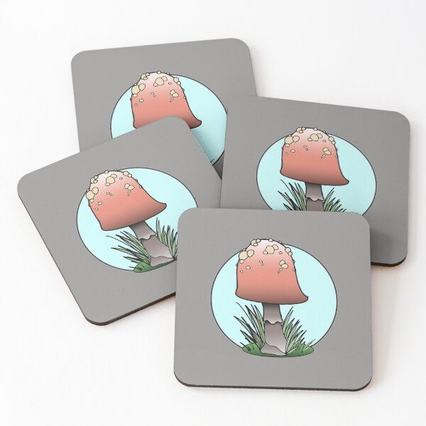 Item preview, Cute Mushroom Circle designed and sold by 10pmCreations.