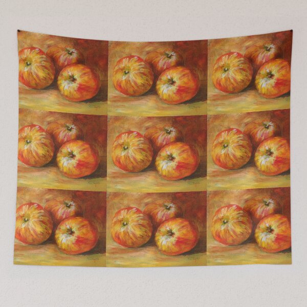 Item preview, Autumn Apple Art in Acrylic designed and sold by RebeccaEllisArt.
