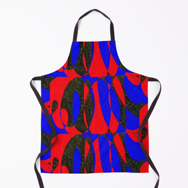 Item preview, Black, Red and Blue Abstract designed and sold by Anthony Macaluso.