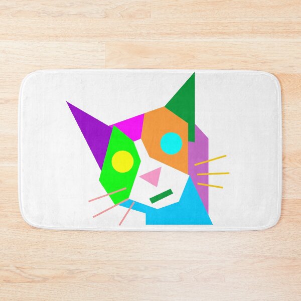 Item preview, Cat Geometric Wpap Style designed and sold by ahmadnusyirwan.