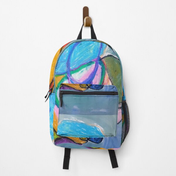 Item preview, Funky Collection Original Oil Pastel and Acrylic Painting VIVBRAD Design Collection  designed and sold by vivbrad.