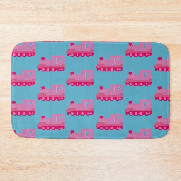 Item preview, Steam Engine Train Pixel Sticker designed and sold by emm-j.