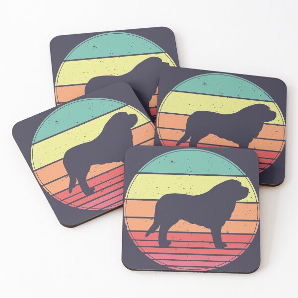 Item preview, Saint Bernard Vintage Retro Sunset designed and sold by faudeltn.