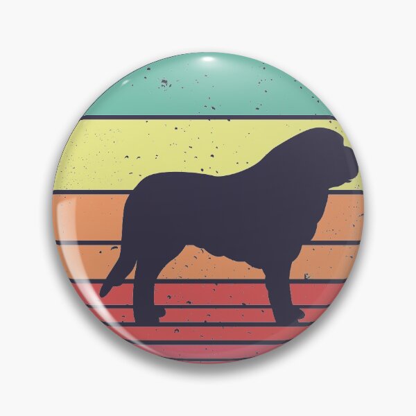 Item preview, Saint Bernard Vintage Retro Sunset designed and sold by faudeltn.