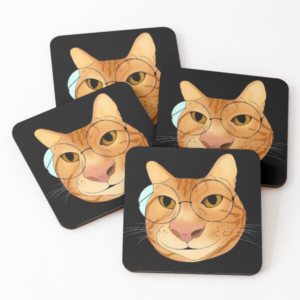 Item preview, Funny Round Face Cat designed and sold by AbbyJDesigns.