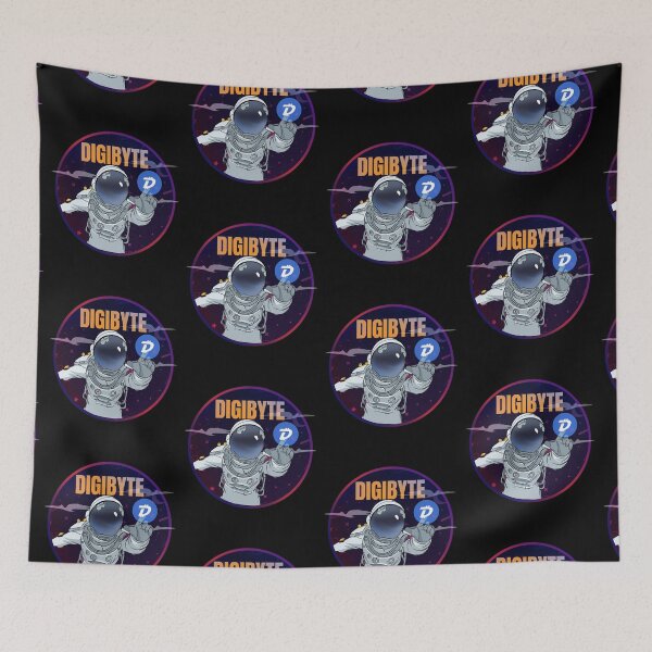 Item preview, Digibyte Astronaut designed and sold by Bitcoin-Fashion.