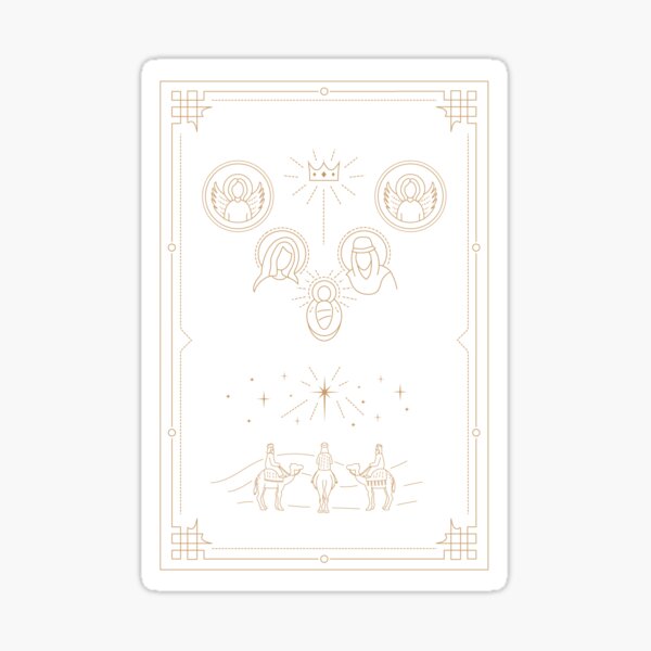 Christmas Illustration Sticker