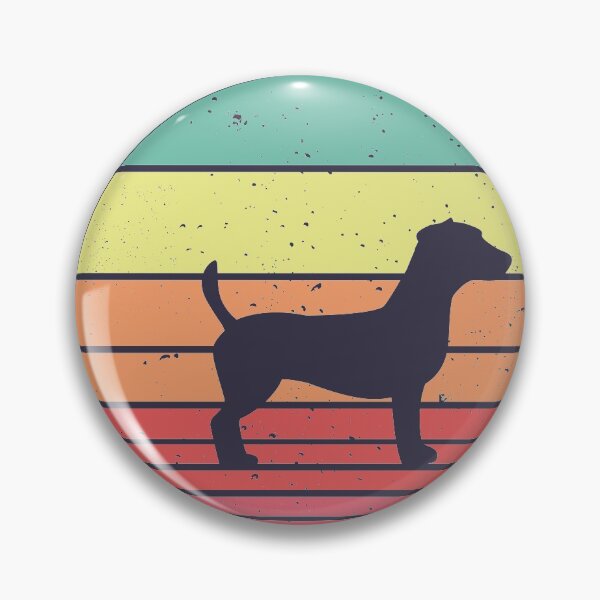 Item preview, Jack Russel Vintage Retro Sunset designed and sold by faudeltn.