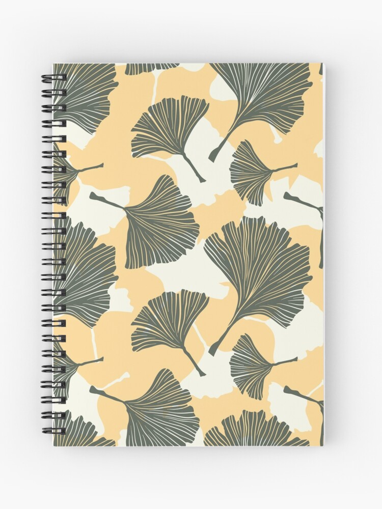 Imagen 1 de 3, Cuaderno de espiral con la obra dibujo flores abstractas, diseñada y vendida por Lapetiteredac.