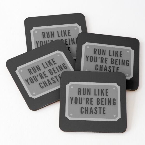Item preview, Run Be Chaste designed and sold by MereFaith.