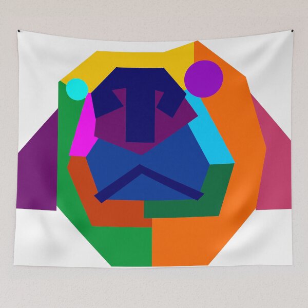 Item preview, Doggy Geometric Wpap Style designed and sold by ahmadnusyirwan.