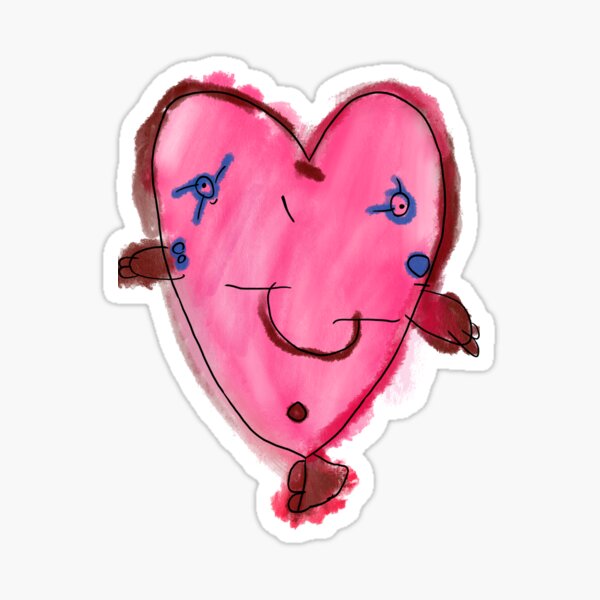 Valentine Shmoo Sticker