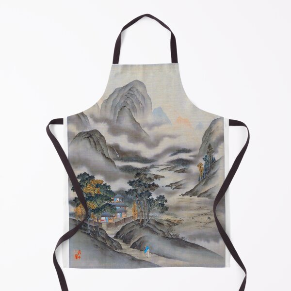Item preview, Visiting a Friend, (Restored Japanese Painting) designed and sold by PromoteProgress.