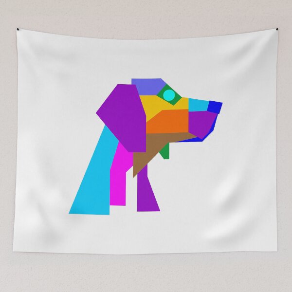 Item preview, Dog Geometric Wpap Style designed and sold by ahmadnusyirwan.
