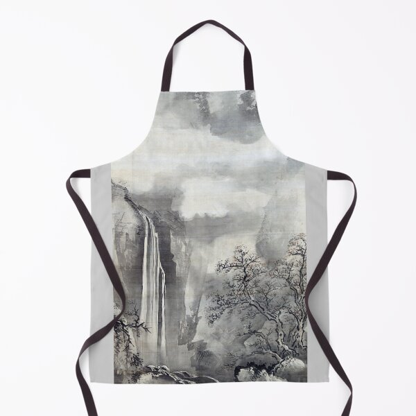 Item preview, Landscape with Waterfall (Restored Japanese Artwork) designed and sold by PromoteProgress.