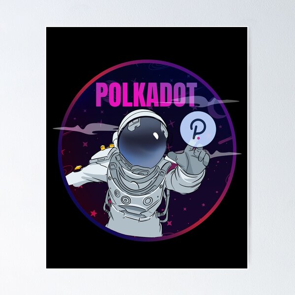 Item preview, Polkadot Crypto Astronaut designed and sold by Bitcoin-Fashion.