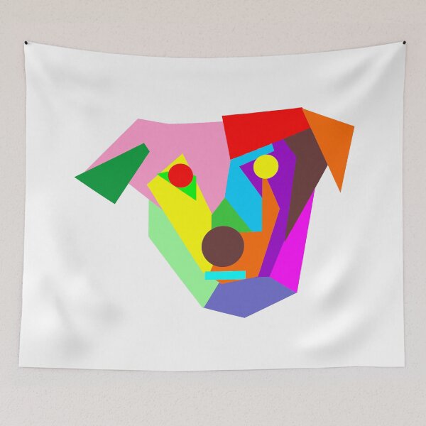 Item preview, Dog Geometric Wpap Style designed and sold by ahmadnusyirwan.