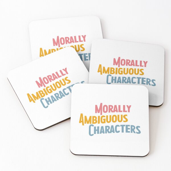 Item preview, Morally Ambiguous Characters designed and sold by rissidesigns.