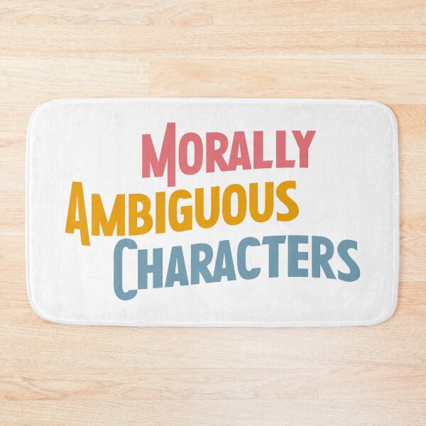 Item preview, Morally Ambiguous Characters designed and sold by rissidesigns.