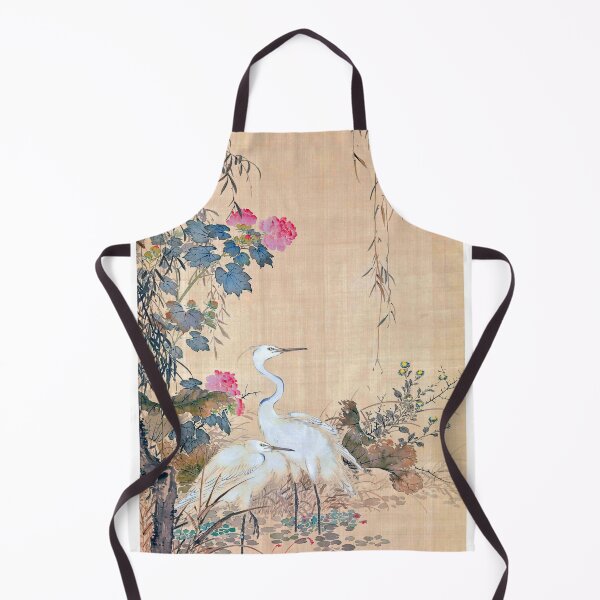 Item preview, Egrets, Peonies, and Willows (Restored Japanese Artwork) designed and sold by PromoteProgress.
