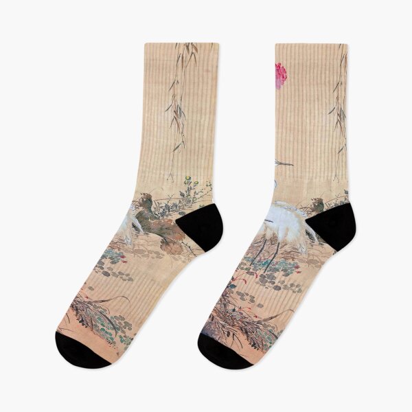 Item preview, Egrets, Peonies, and Willows (Restored Japanese Artwork) designed and sold by PromoteProgress.
