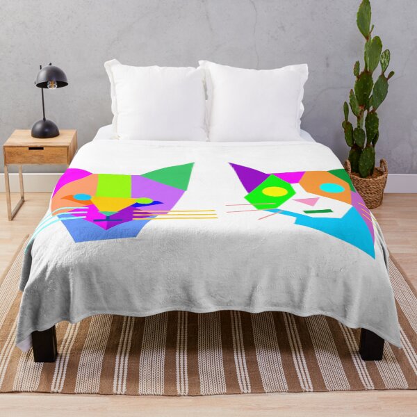 Item preview, Cats Geometric Wpap Style designed and sold by ahmadnusyirwan.
