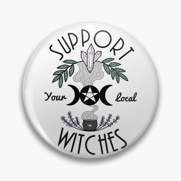 Item preview, Support Your Local Witches designed and sold by Magpie Makes.