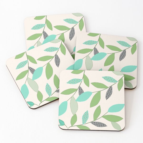 Item preview, Leaf Pattern Mid century modern II designed and sold by ViewerEqualsPhoton.