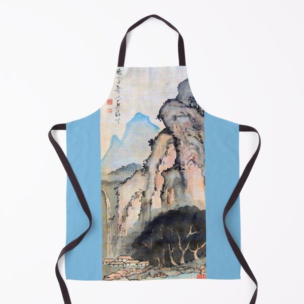 Item preview, Landscape with Waterfall (Restored Japanese Artwork) designed and sold by PromoteProgress.