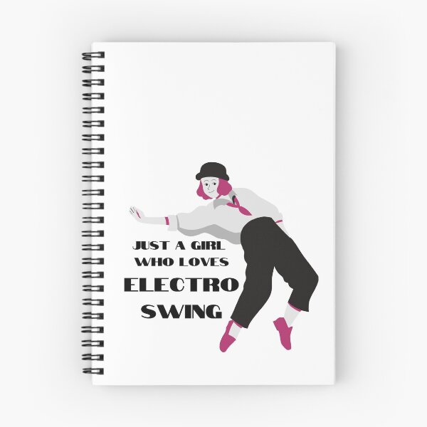 Item preview, Electro Swing Dance Girl designed and sold by TipToppity.