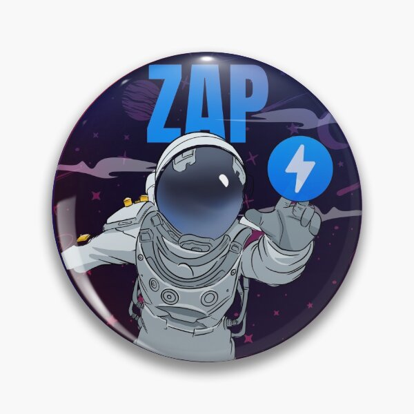Item preview, ZAP Crypto Astronaut designed and sold by Bitcoin-Fashion.