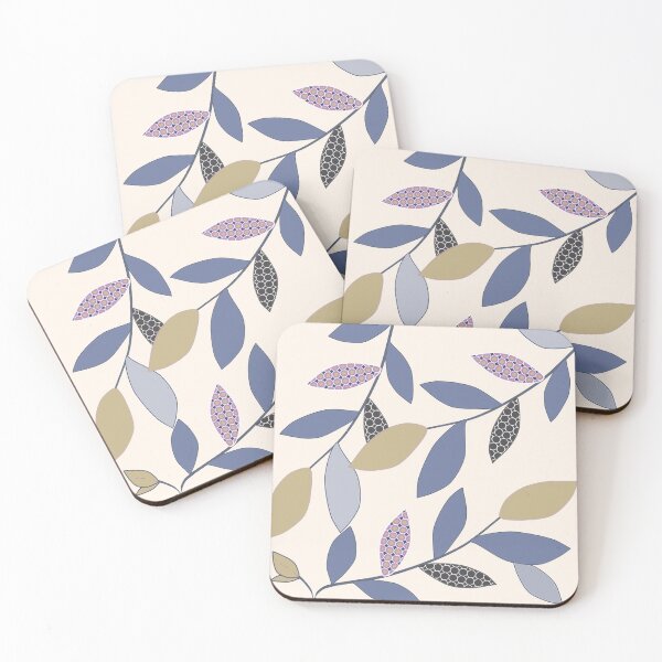Item preview, Leaf Pattern Mid century modern III designed and sold by ViewerEqualsPhoton.