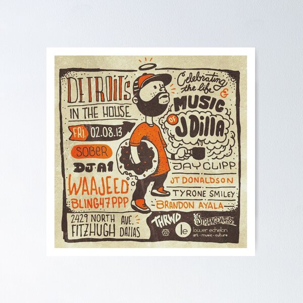 J Dilla Posters for Sale | Redbubble