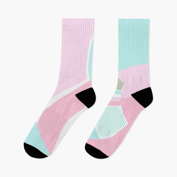 Artikelvorschau, Mint Valentine Color Block Geometrisches Kunstmuster 02 entworfen und verkauft von vortexatelier.