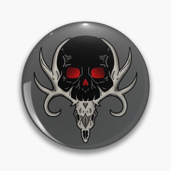 Item preview, Interlocking skulls designed and sold by LaviniaMeyerInk.