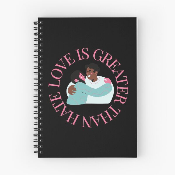 Item preview, LOVE IS GREATER THAN HATE Design designed and sold by LevelUpMerch.
