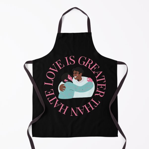Item preview, LOVE IS GREATER THAN HATE Design designed and sold by LevelUpMerch.