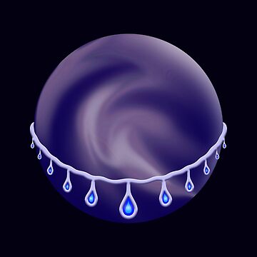Artwork thumbnail, Cradled Globes 3 - Sea of Tears by StephOBrien
