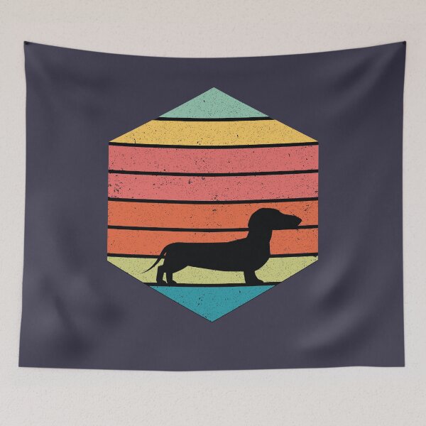 Item preview, Dachshund Vintage Retro designed and sold by faudeltn.