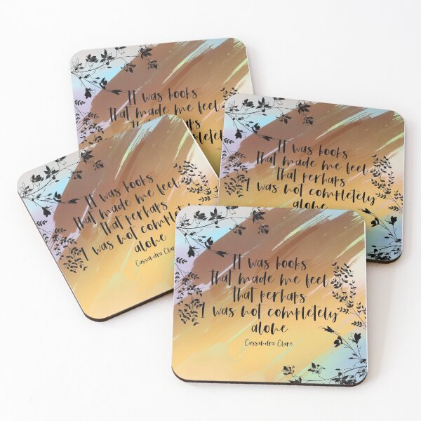 Item preview, It was books  that made me feel that perhaps I was not completely alone designed and sold by AvviareArt.