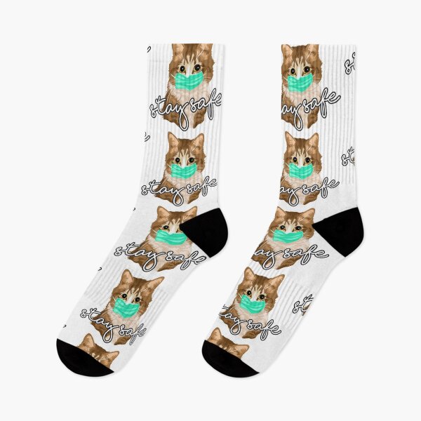 Item preview, Stay Safe- Cat Puns designed and sold by shivani21061993.