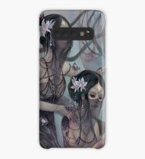 collecting silk from crystal spiders Case/Skin for Samsung Galaxy