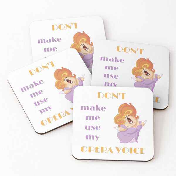 Item preview, Don't make me use my opera voice broadway white designed and sold by daguilon.